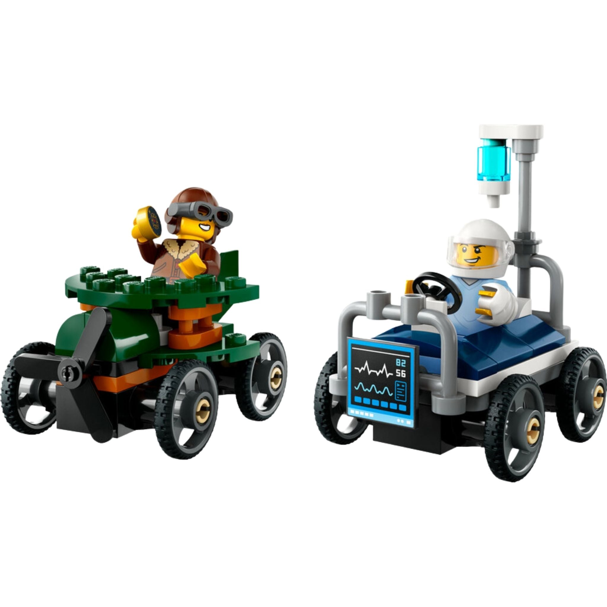 Lego City Uçak Hastane Yatağına Karşı 60459