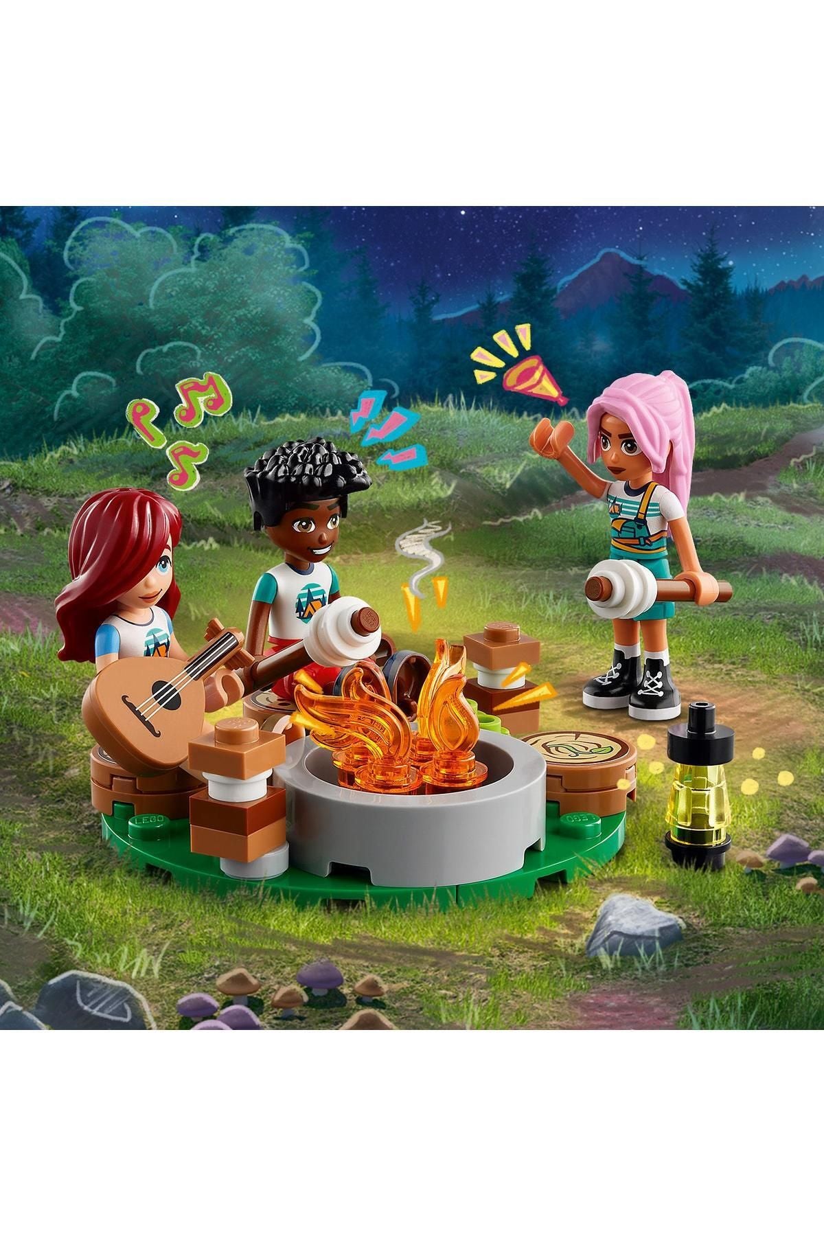 Lego Friends Macera Kampı Şirin Kulübeler Kamp 42624