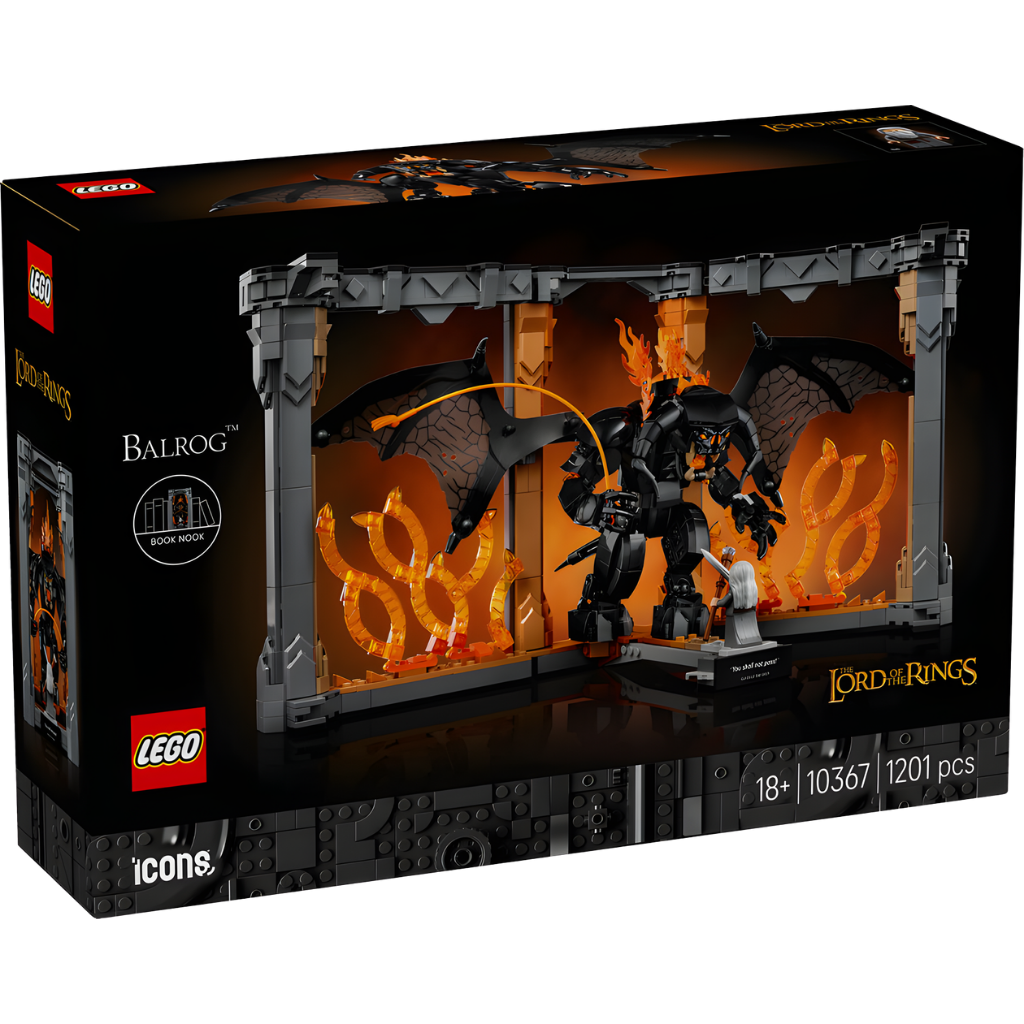 Lego Icons Yüzüklerin Efendisi Balrog Kitaplık Dekoru 10367