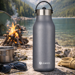 Les Artistes Paris Isı Yalıtımlı Çelik Termos 1000ml Grey