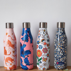 Les Artistes Paris Isı Yalıtımlı Çelik Termos 500ml Rose and Skull