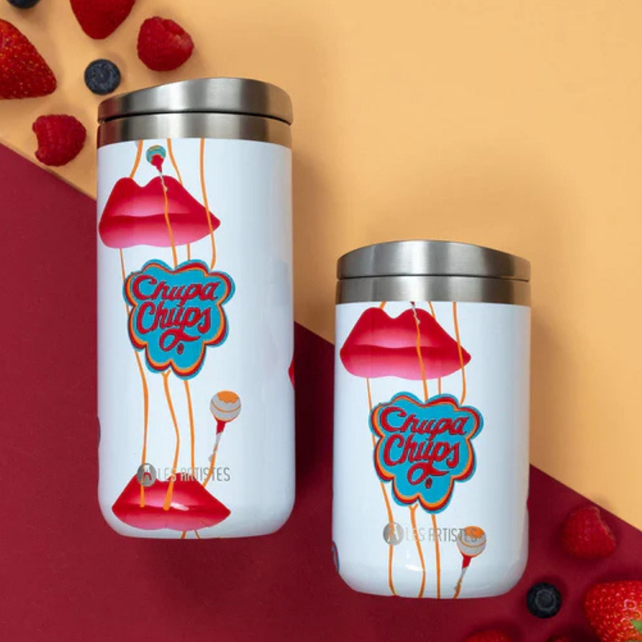 Les Artistes Paris Isı Yalıtımlı Çelik Termos Mug 350ml Chupa Kiss