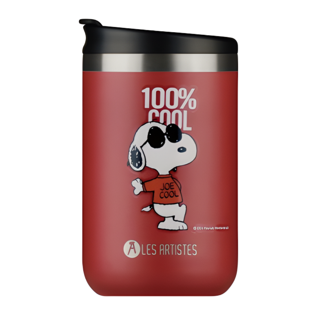 Les Artistes Paris Isı Yalıtımlı Çelik Termos Mug 350ml Cool Snoopy