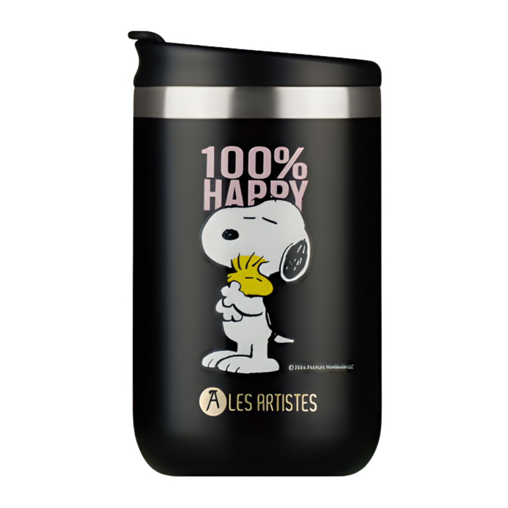 Les Artistes Paris Isı Yalıtımlı Çelik Termos Mug 350ml Happy Snoopy
