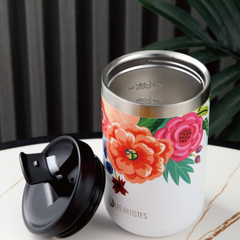 Les Artistes Paris Isı Yalıtımlı Çelik Termos Mug 350ml Happy Snoopy