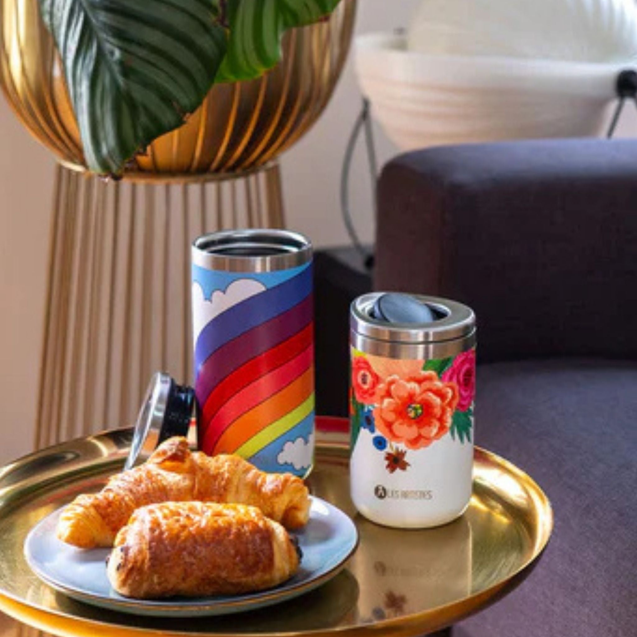 Les Artistes Paris Isı Yalıtımlı Çelik Termos Mug 350ml Nectar