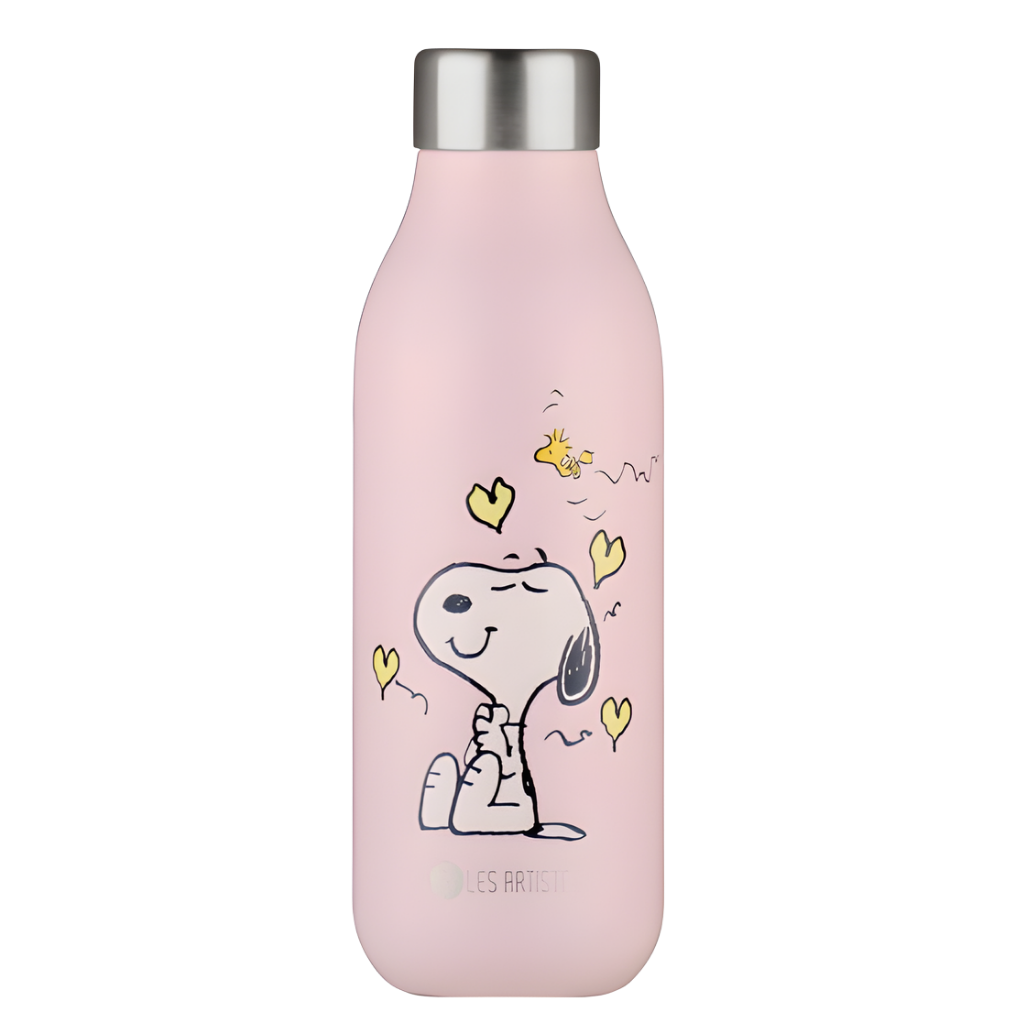 Les Artistes Paris Isı Yalıtımlı Çelik Termos 500ml Enjoy Snoopy