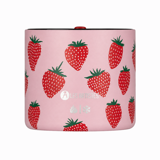 Les Artistes Paris Isı Yalıtımlı Çelik Yemek Termosu 700ml Strawberry