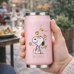 Les Artistes Paris Isı Yalıtımlı Kutu Çelik Termos 280ml Enjoy Snoopy