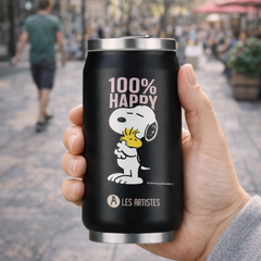 Les Artistes Paris Isı Yalıtımlı Kutu Çelik Termos 280ml Happy Snoopy