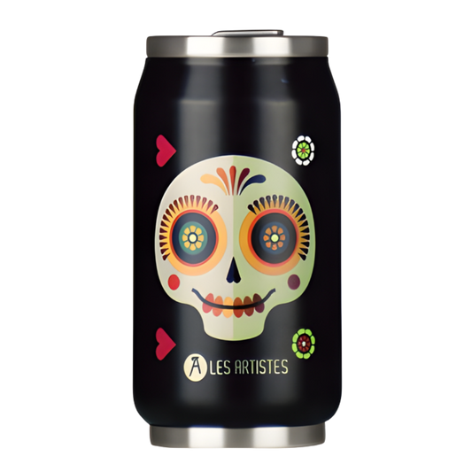 Les Artistes Paris Isı Yalıtımlı Kutu Çelik Termos 280ml Sugar Skull