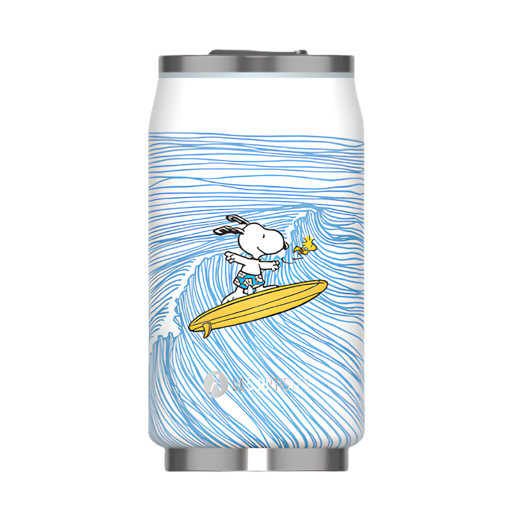 Les Artistes Paris Isı Yalıtımlı Kutu Çelik Termos 280ml Surfing Snoopy