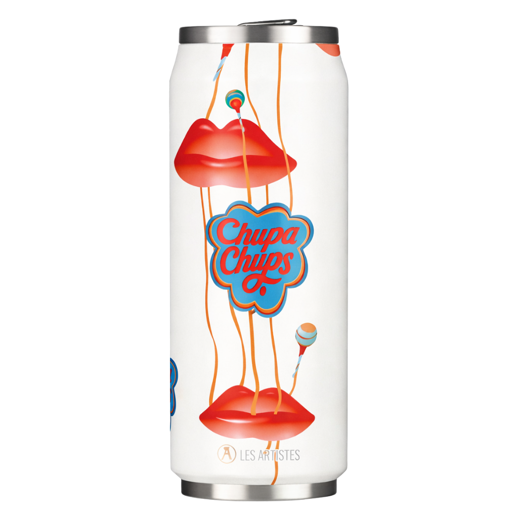 Les Artistes Paris Isı Yalıtımlı Kutu Çelik Termos 500ml Chupa Kiss