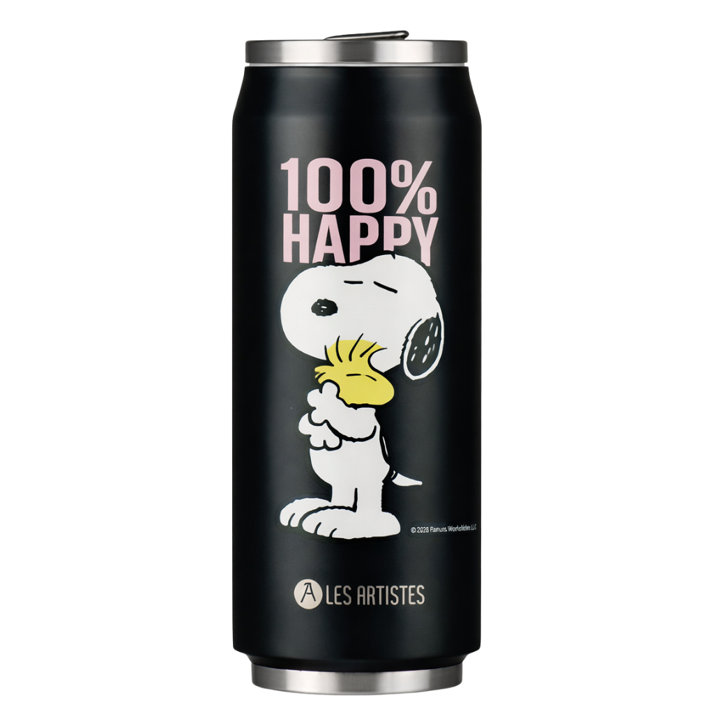 Les Artistes Paris Isı Yalıtımlı Kutu Çelik Termos 500ml Happy Snoopy