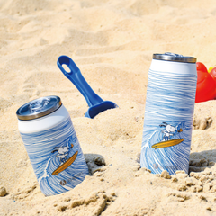Les Artistes Paris Isı Yalıtımlı Kutu Çelik Termos 500ml Surfing Snoopy