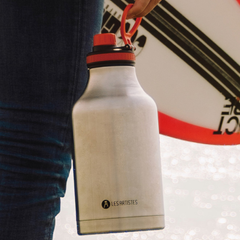 Les Artistes Paris Isı Yalıtımlı XL Inox Çelik Termos 2000ml Black