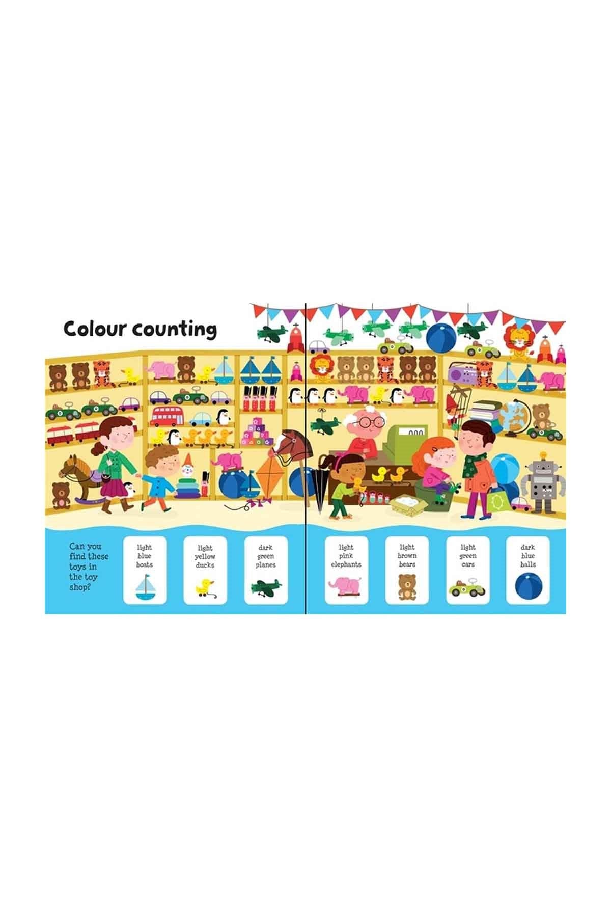 The Usborne Lift The Flap Colours Book - Welcome Baby