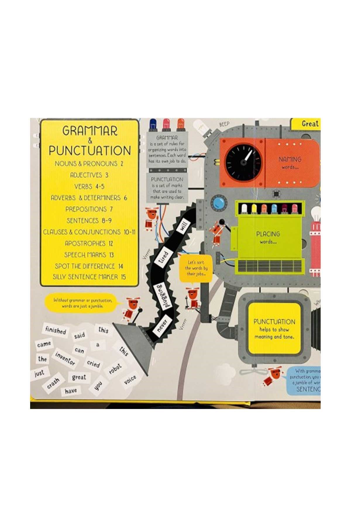 The Usborne Lift The Flap Grammar&Punctuation - Welcome Baby
