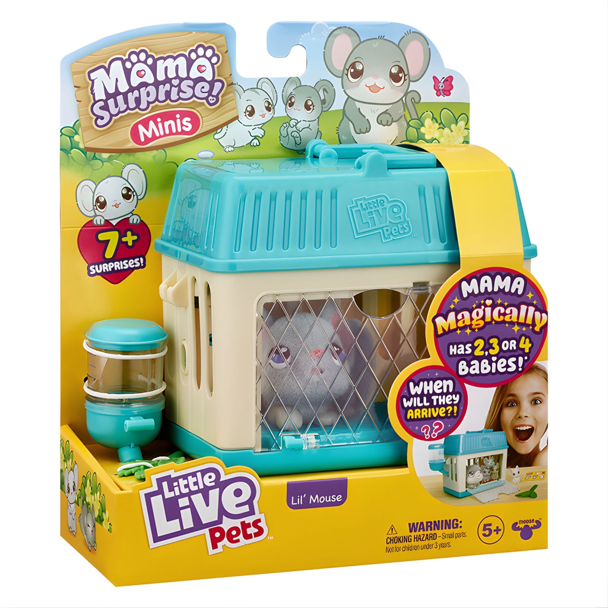 Little Live Pets Anne ve Yavruları Mini Fare