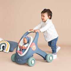 Little Smoby Baby Walker 3'ü 1 Arada Yürüteç ve Bebeği