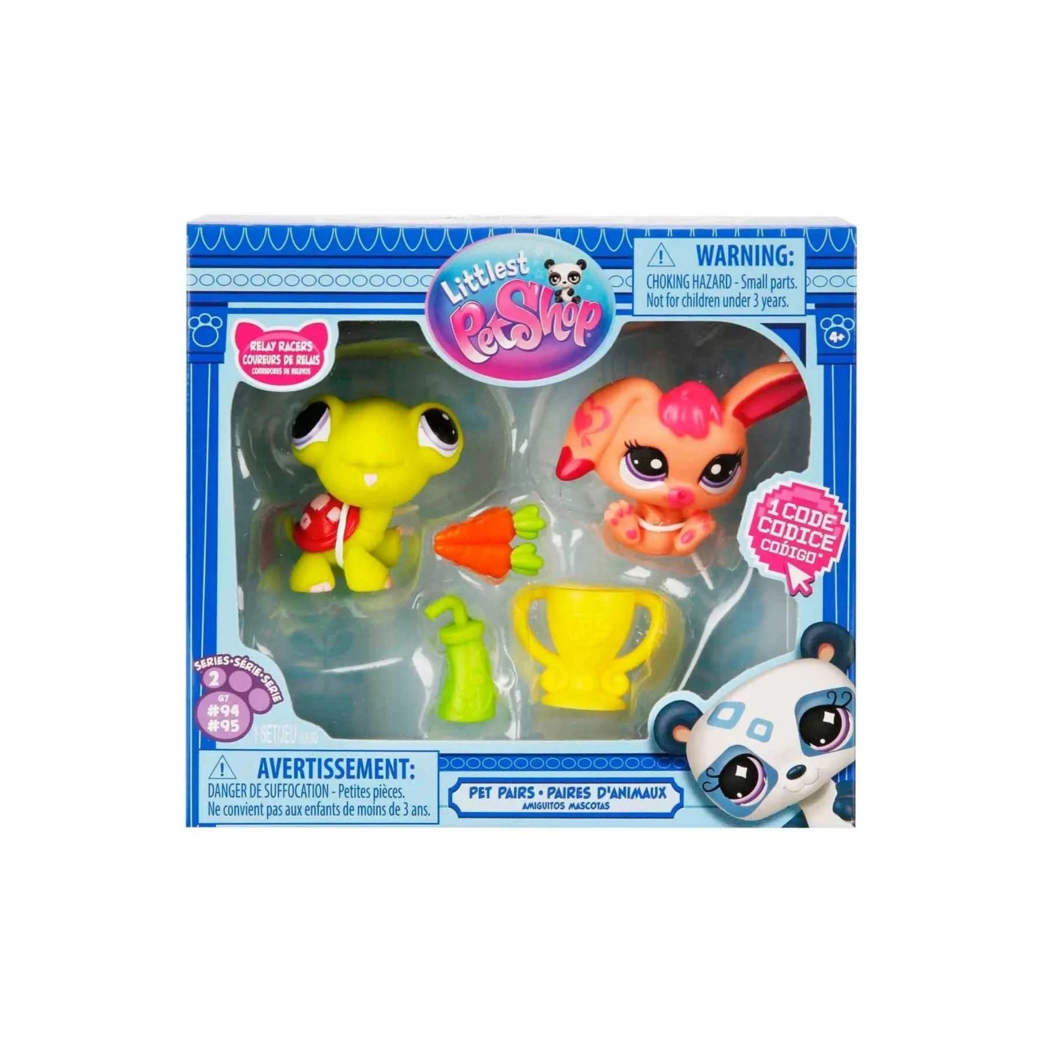 Littlest Pet Shop Minişler 2'li Figür Seti Kaplumbağa Ve Tavşan