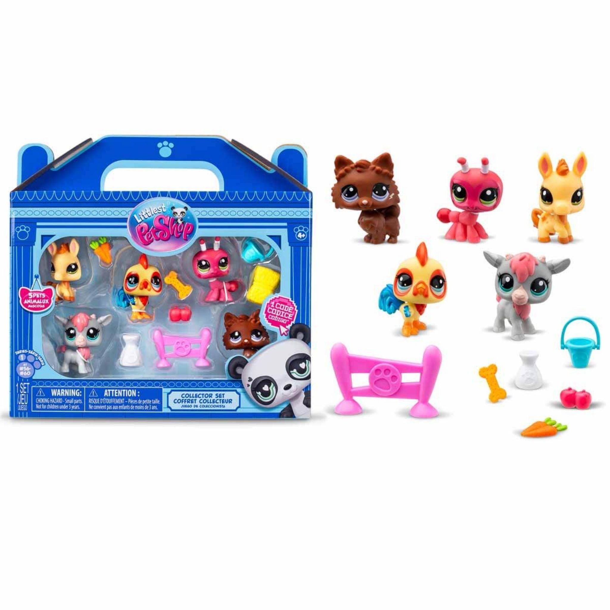 Littlest Pet Shop Minişler 5'li Figür Seti Minişler Çiftlikte