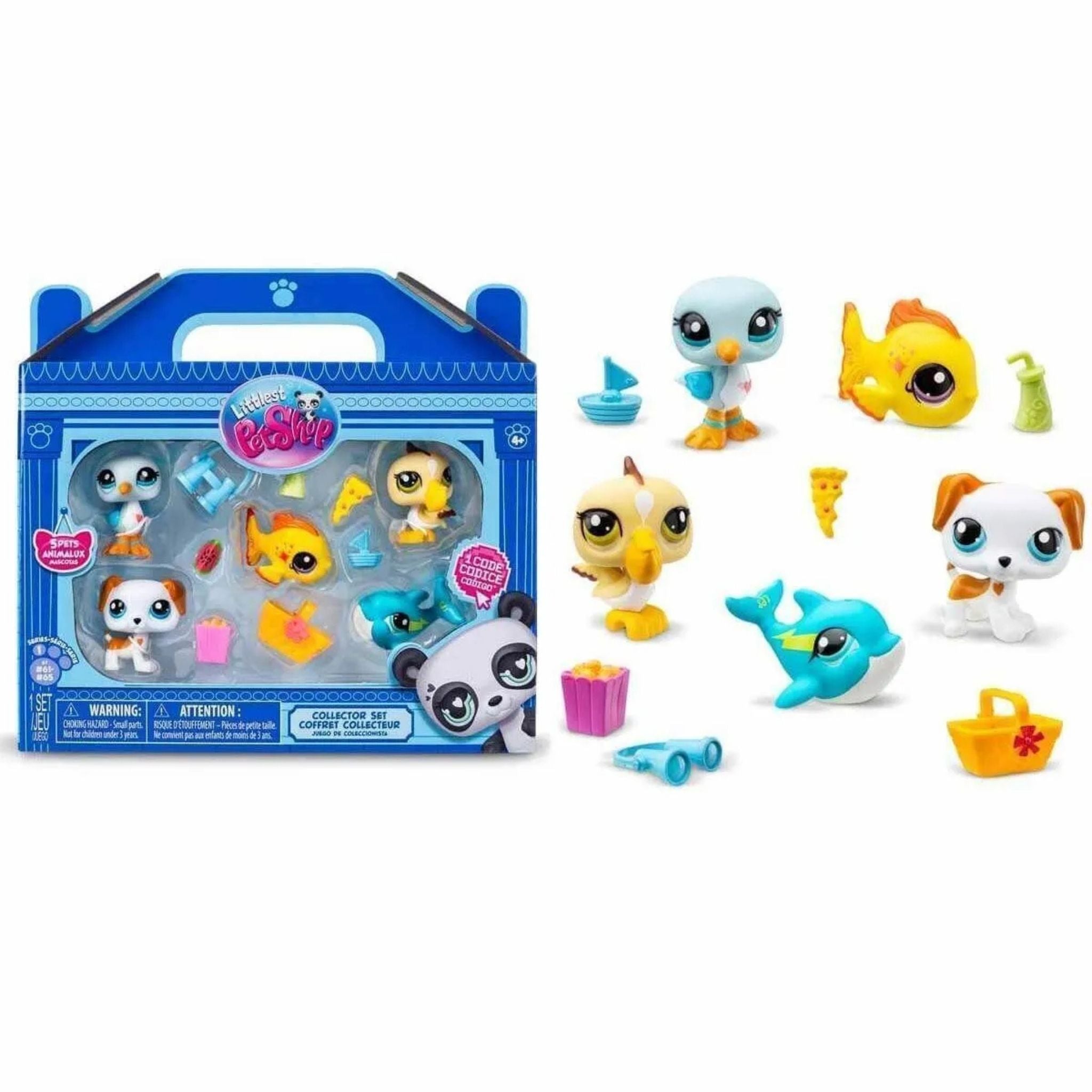 Littlest Pet Shop Minişler 5'li Figür Seti Minişler Tatilde