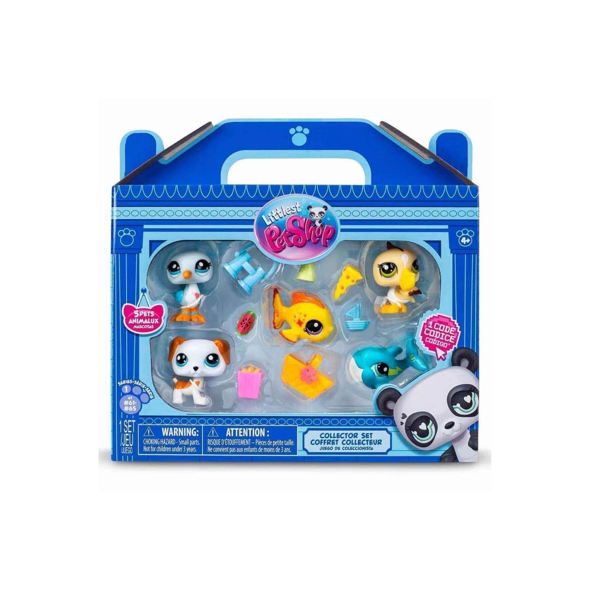 Littlest Pet Shop Minişler 5'li Figür Seti Minişler Tatilde