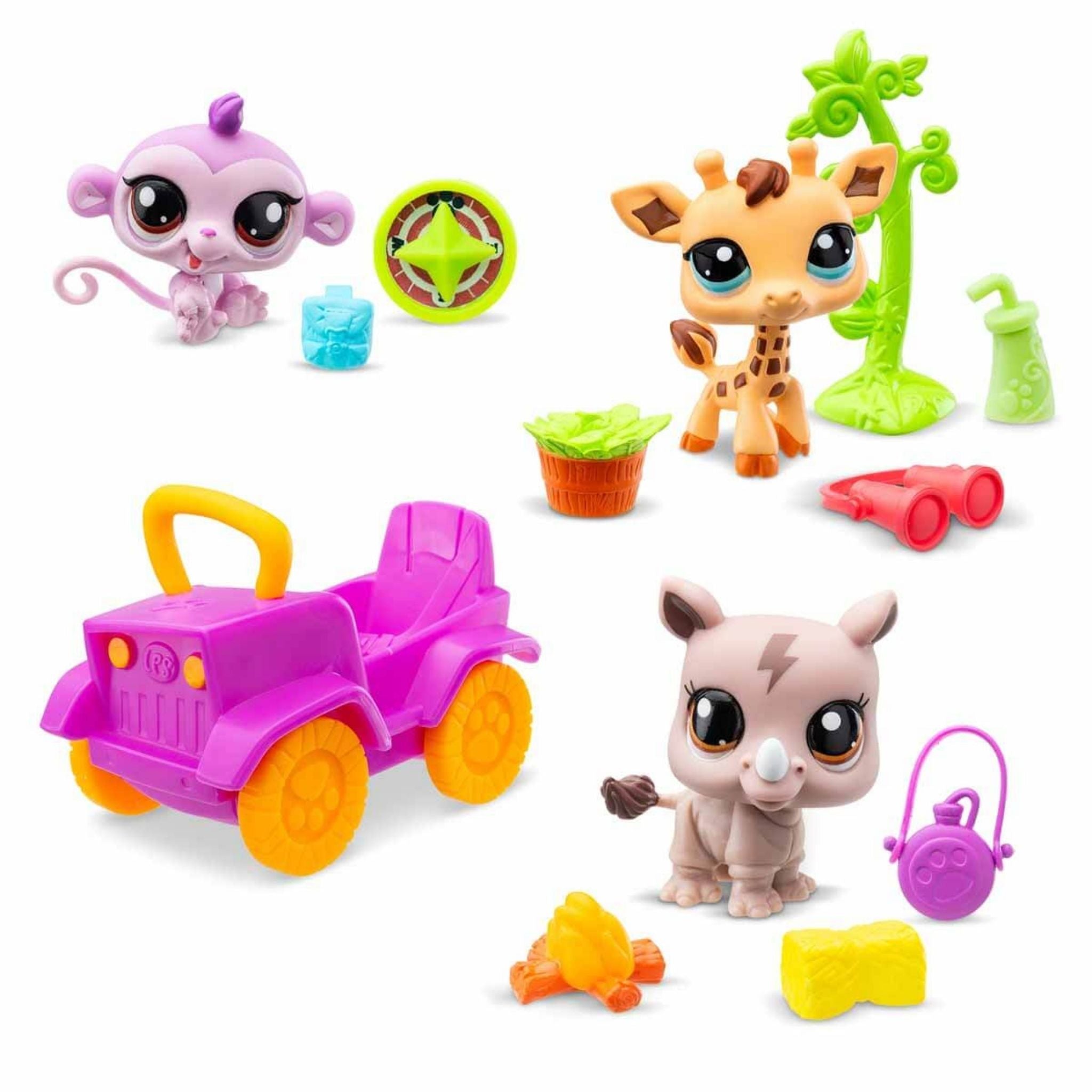 Littlest Pet Shop Minişler Safari Oyun Seti