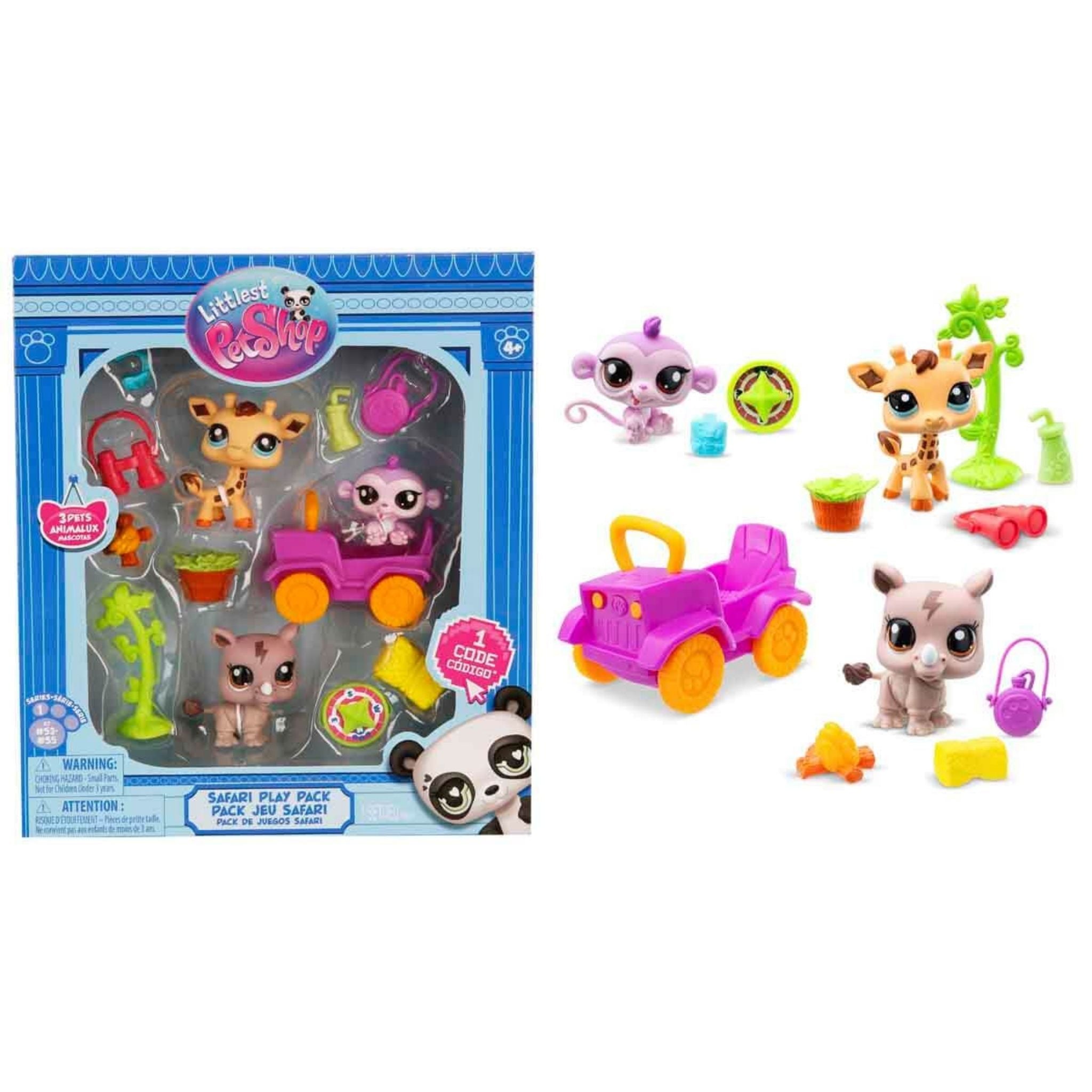 Littlest Pet Shop Minişler Safari Oyun Seti