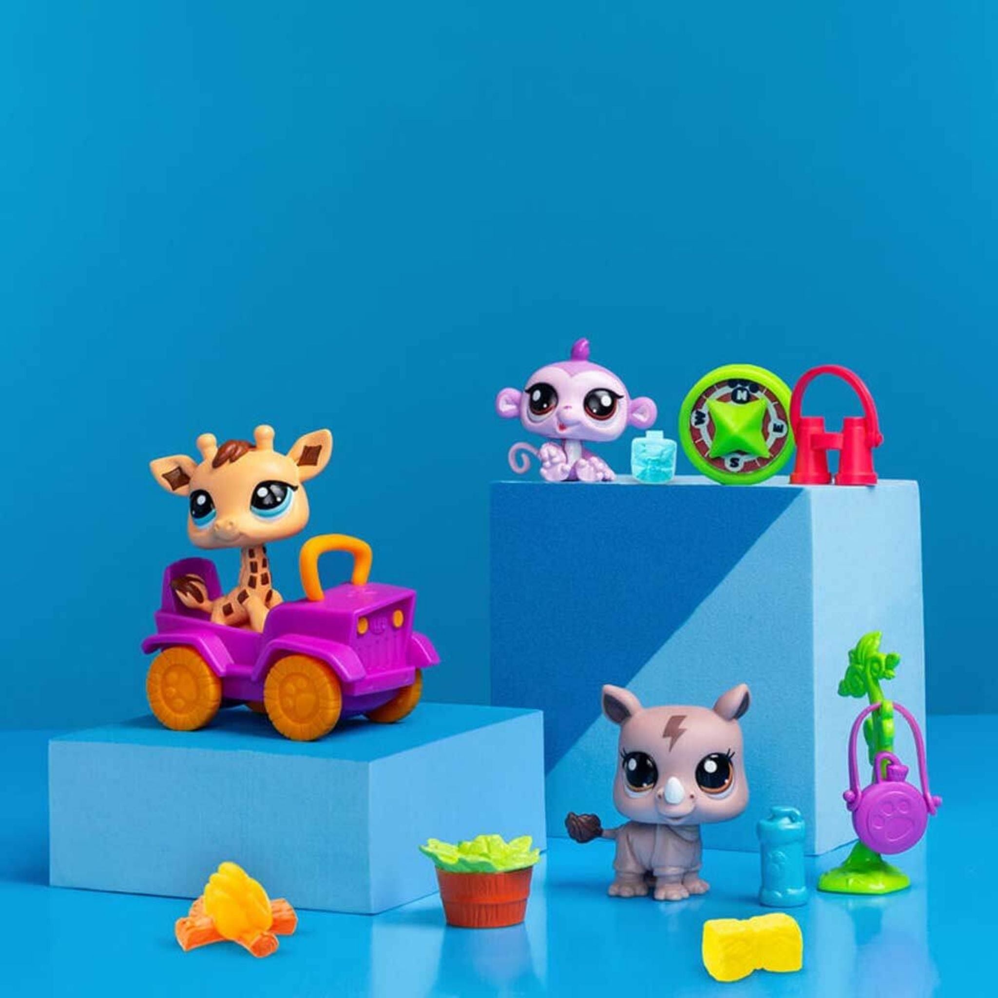 Littlest Pet Shop Minişler Safari Oyun Seti