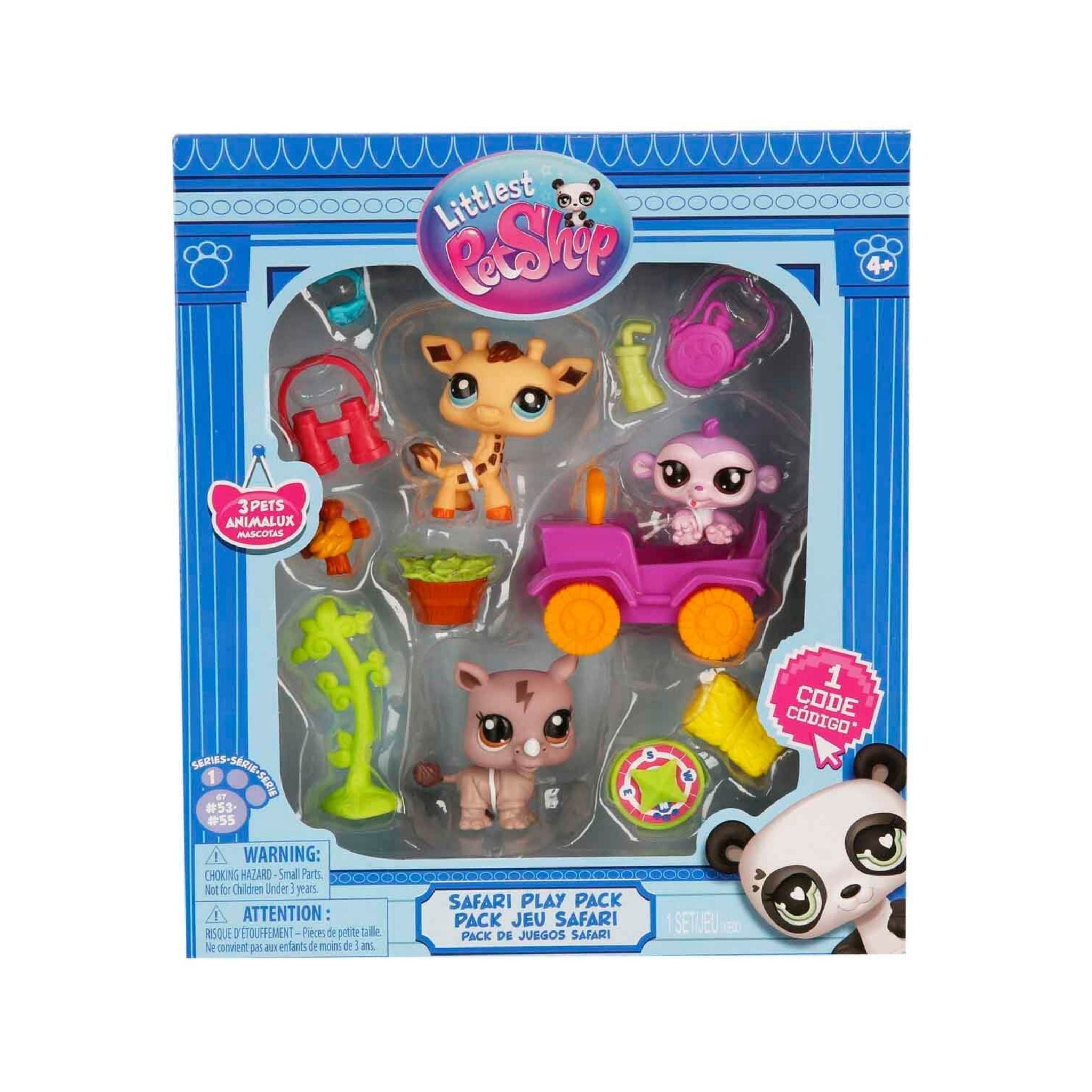 Littlest Pet Shop Minişler Safari Oyun Seti