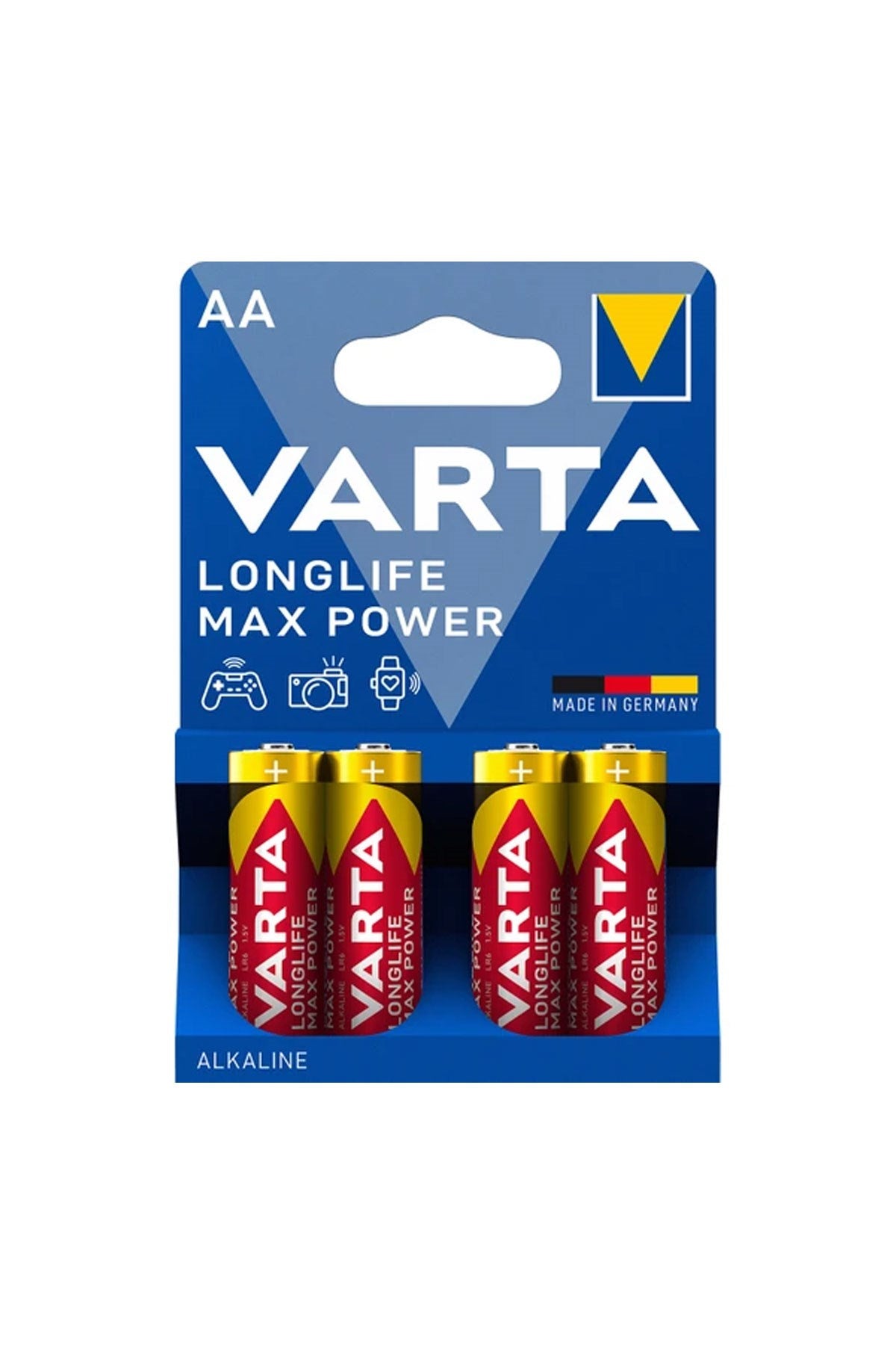 Longlife Max Power Kalem Pil AA 4lü