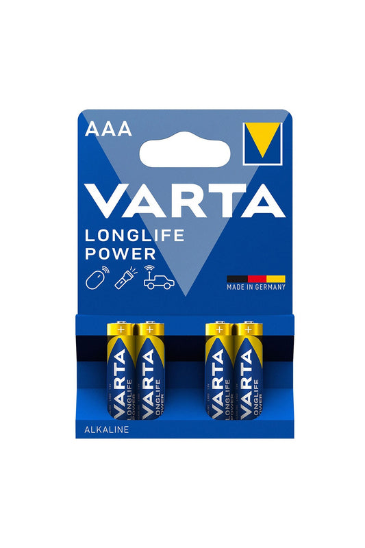 Varta Longlife Power İnce Pil AAA 4'lü