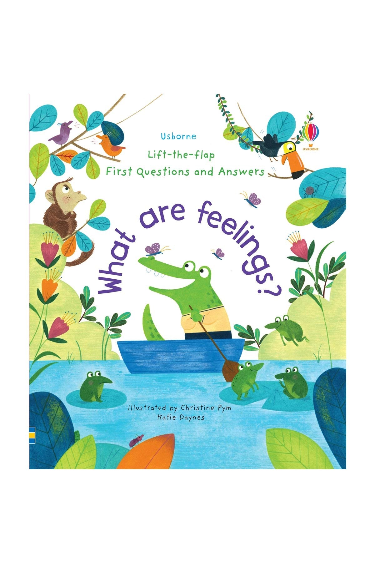 The Usborne Ltf First Q&A What Are Feelings?