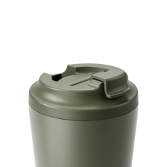 Made by Fressko İçi Seramik Çelik Termos Mug 118ml Piccolo Khaki (Haki)