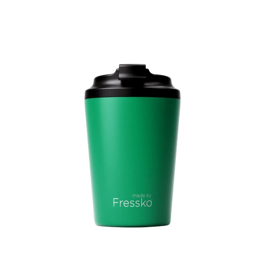 Made by Fressko İçi Seramik Çelik Termos Mug 340ml Camino Clover (Koyu Yeşil)