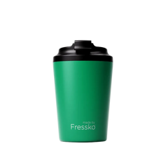 Made by Fressko İçi Seramik Çelik Termos Mug 340ml Camino Clover (Koyu Yeşil)