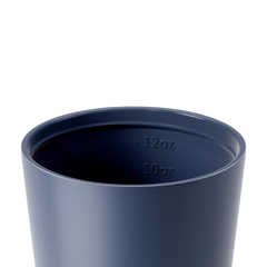 Made by Fressko İçi Seramik Çelik Termos Mug 340ml Camino Denim (Kot Mavisi)