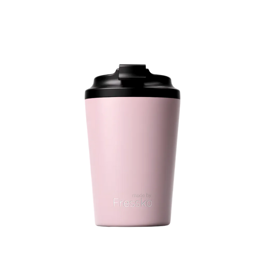Made by Fressko İçi Seramik Çelik Termos Mug 340ml Camino Floss (Açık Pembe)