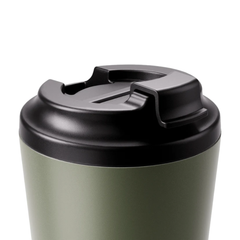 Made by Fressko İçi Seramik Çelik Termos Mug 340ml Camino Khaki (Haki)