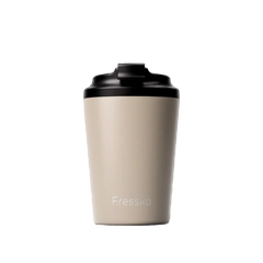 Made by Fressko İçi Seramik Çelik Termos Mug 340ml Camino Oat (Krem)