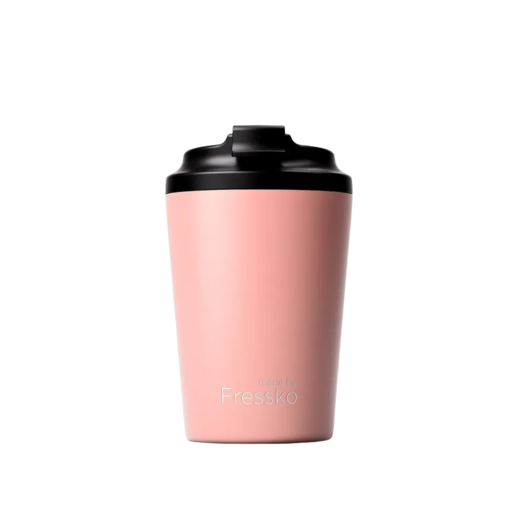 Made by Fressko İçi Seramik Çelik Termos Mug 340ml Camino Peachy (Şeftali Rengi)
