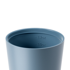 Made by Fressko İçi Seramik Çelik Termos Mug 340ml Camino River (Nehir Mavisi)