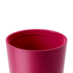 Made by Fressko İçi Seramik Çelik Termos Mug 340ml Camino Rouge (Canlı Kırmızı)
