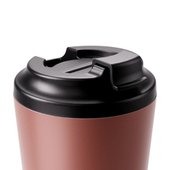 Made by Fressko İçi Seramik Çelik Termos Mug 340ml Camino Tuscan (Toprak Rengi)