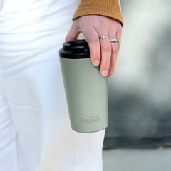 Made by Fressko Paslanmaz Çelik Çift Duvarlı Termos Mug 475ml Grande Sage (Adaçayı Yeşili)