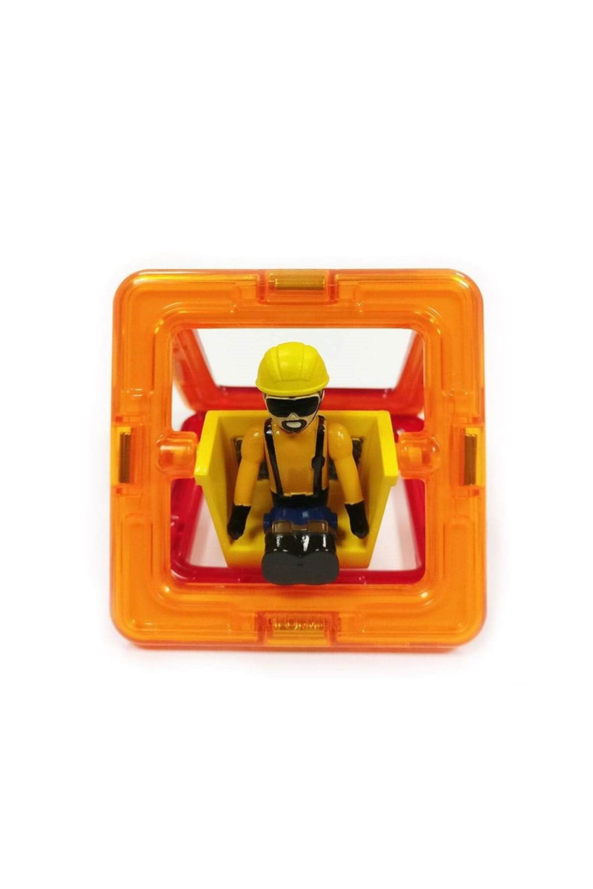 Magformers Mıknatıslı Mini Set Construction Worker 6 Parça