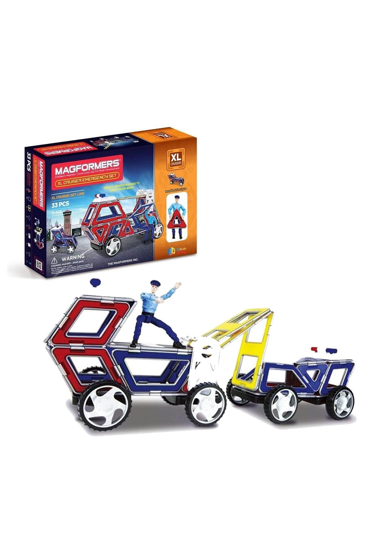 Magformers Mıknatıslı XL Cruisers Set 33 Parça