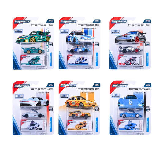 Majorette Porsche Motorsport Deluxe Metal Diecast Araçlar